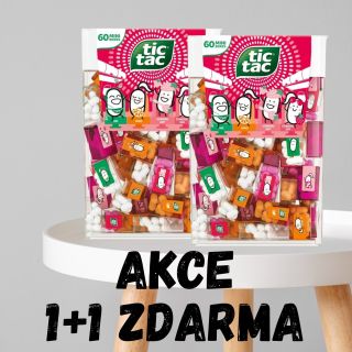 Poslední šance‼️TIC TAC strawberry v akci 1+1 zdarma 🥳